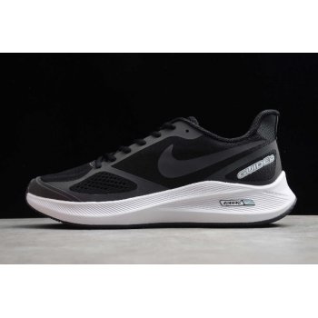 2020 Nike Zoom Winflo 7X Black Seven Color-White CJ0291-007 Shoes